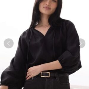 NWOT - AYR Capeside Shirt - Black - Never worn - Purchased directly from AYR - X